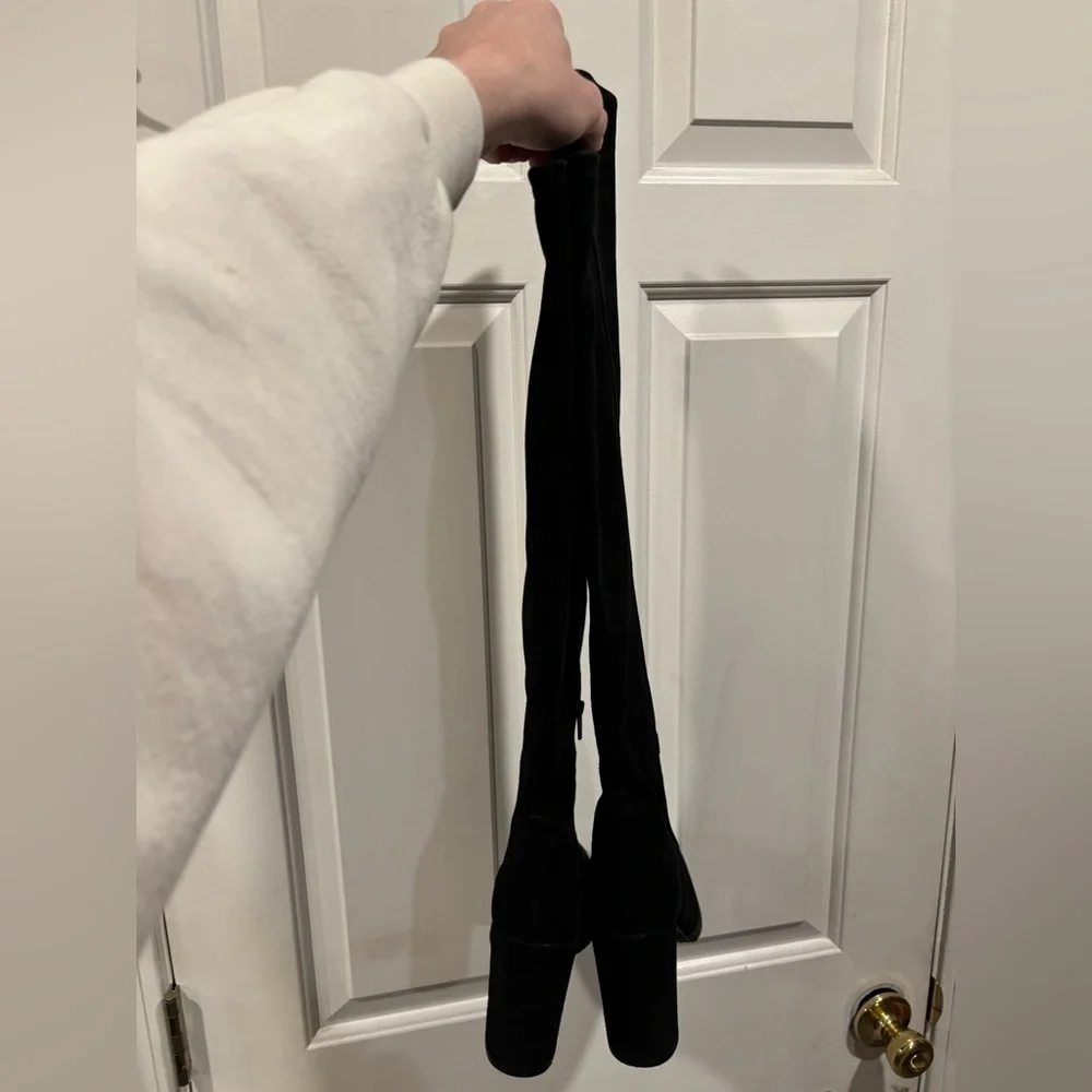 Stuart Weitzman All Jill Over The Knee Suede Boots Women’s Size 8.5